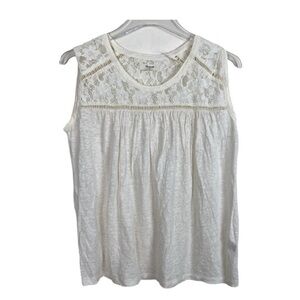 Madewell 100% Linen Sleeveless Top